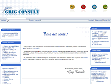 Tablet Screenshot of grigconsult.ro